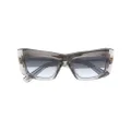 Balmain Eyewear B-ll oversize-frame sunglasses - Grey