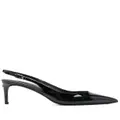 Dolce & Gabbana point-toe slingback pumps - Black