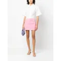 ISABEL MARANT panelled mini skirt - Pink