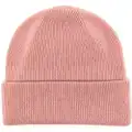 Pringle of Scotland double layer ribbed beanie - Pink