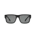Burberry logo-detail square-frame sunglasses - Black