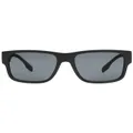 Burberry logo square-frame sunglasses - Black