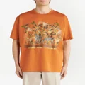 ETRO cotton graphic print T-shirt - Orange