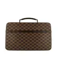 Louis Vuitton Pre-Owned Damier Ebène Voyage briefcase - Brown