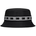 Dolce & Gabbana logo-tape fedora hat - Black