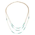 ISABEL MARANT bead-layered necklace - Gold