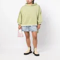 b+ab side-tie cotton hoodie - Green