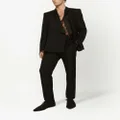 Dolce & Gabbana Sicilia-fit double-breasted tuxedo blazer - Black