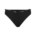 Giambattista Valli bow-detail ruffled bikini set - Black