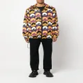 Dsquared2 logo-print hooded jacket - Yellow