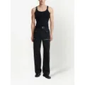 Dion Lee multi-pocket straight-leg trousers - Black