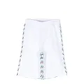 Missoni Kids panelled zigzag-print shorts - White