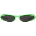 Balenciaga Eyewear Reverse Xpander rectangle-frame sunglasses - Green