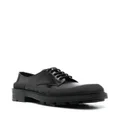 Alexander McQueen lug-sole leather Derby shoes - Black