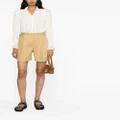See by Chloé high-waist tailored shorts - Brown