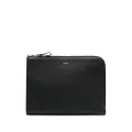 TOM FORD zip-around leather case - Black