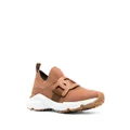 Tod's chain-link detail slip-on sneakers - Brown