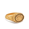 Missoma coin locket signet ring - Gold