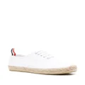 Thom Browne jute-sole lace-up sneakers - White