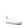 Thom Browne jute-sole lace-up sneakers - White