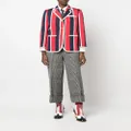 Thom Browne wide stripe sport coat - Red