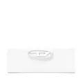 Diesel Julie logo-plaque leather wallet - White