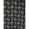 Philipp Plein skull-print silk scarf - Black
