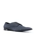 Philipp Plein Derby suede Oxford shoes - Blue