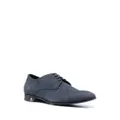 Philipp Plein Derby suede Oxford shoes - Blue