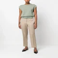 Brunello Cucinelli straight-leg tailored trousers - Neutrals