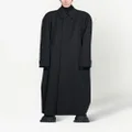 Balenciaga maxi car coat - Black