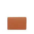 Burberry TB-plaque folding wallet - Brown