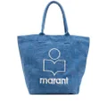 ISABEL MARANT logo-print tote bag - Blue