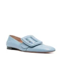 Bally side buckle-detail loafers - Blue