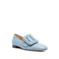 Bally side buckle-detail loafers - Blue