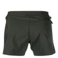 TOM FORD slim-cut swim shorts - Green