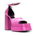 Versace Medusa charm platform sandals - Pink