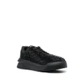 Versace Odissea crystal-embellished sneakers - Black