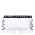 Philipp Plein Skull Bones boxer shorts - White