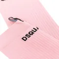 Dsquared2 logo-print socks - Pink
