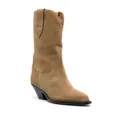 ISABEL MARANT Dahope suede boots - Neutrals