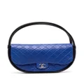 CHANEL Pre-Owned Hula Hoop leather handbag - Blue