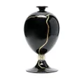 Venini circular ceramic vase - Black
