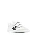ISABEL MARANT logo-patch touch-strap sneakers - Black