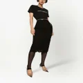 Dolce & Gabbana lace midi skirt - Black