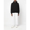 Calvin Klein Ottoman comfort ribbed hoodie - Black