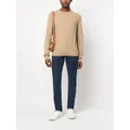 Calvin Klein Superior wool crewneck jumper - Brown
