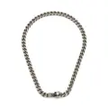 Alexander McQueen skull chain necklace - Silver