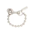 Balenciaga Skate clasp ball-chain bracelet - Silver