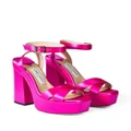 Jimmy Choo Gaia 140mm platform sandals - Pink
